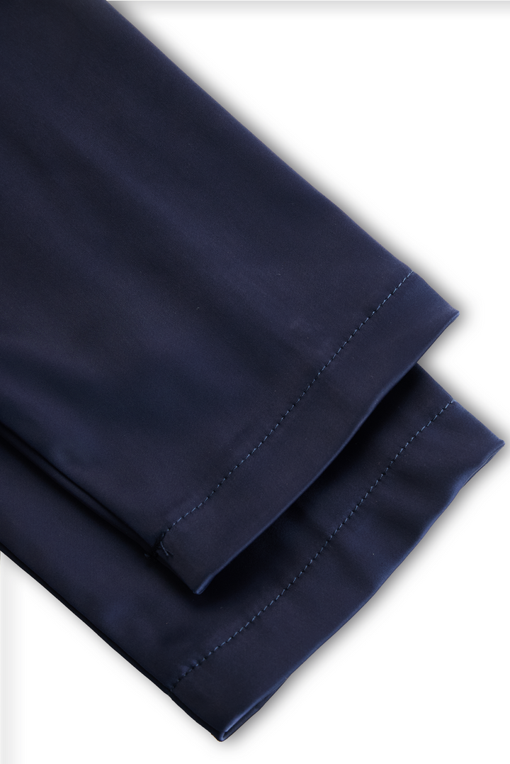 Anna™ | Abito Midi in Satin Ispirato al Vintage con Collo Drappeggiato